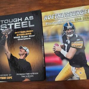 Bundle of Pittsburg Steelers Books Early 2000s